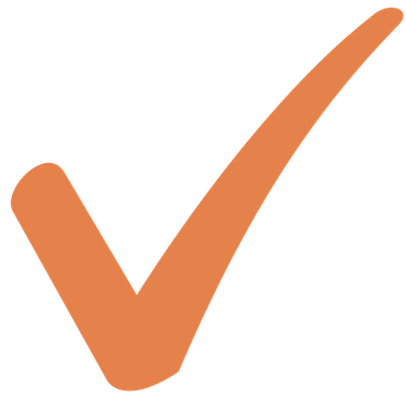 Orange tick